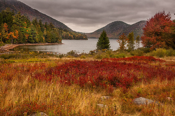 Jordan Pond, Acadia National Park, Bar Harbor, Maine