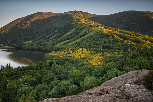 Summer in the Notch, Artist's Bluff, Franconia Notch, NH
