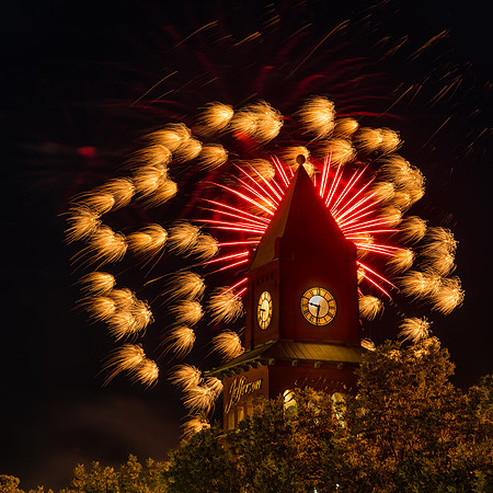Jefferson Clock Tower, Manchester NH July 3, 2017