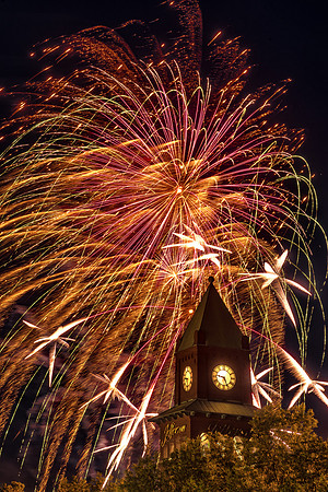 Jefferson Clock Tower, Manchester NH July 3, 2017