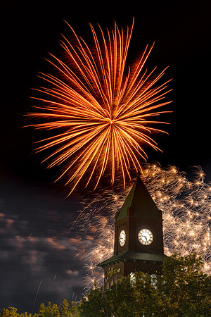 Jefferson Clock Tower, Manchester NH July 3, 2017