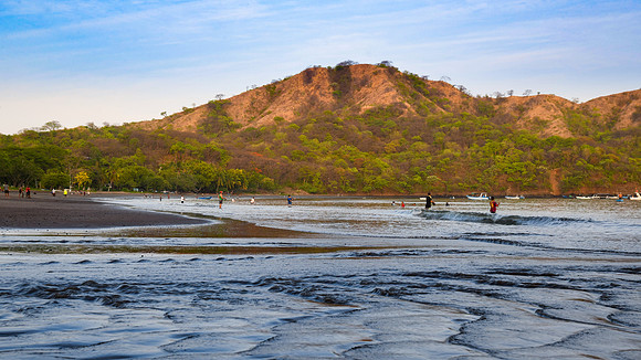 Early Morning Fishing.  Playa del Coco, Costa Rica.  Spring 2021.