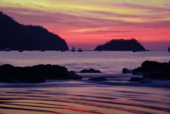 Sunset,  Playa Del Coco, Costa Rica.  Spring 2021.
