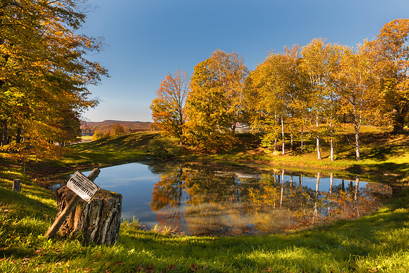 Keep Out.  Fall 2017, Vermont
