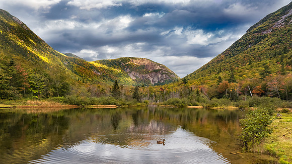 Wiley Pond, Crawford Notch, White Mountains, NH Fall 2017