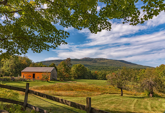 Mt. Monadnock and Farm, Jaffrey, NH