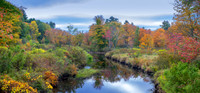 Souhegan River in Fall, Amherst, NH