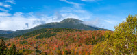 Mt. Washington and Other Peaks Panorama. Pinkham Notch, White Mountains, New Hampshire.