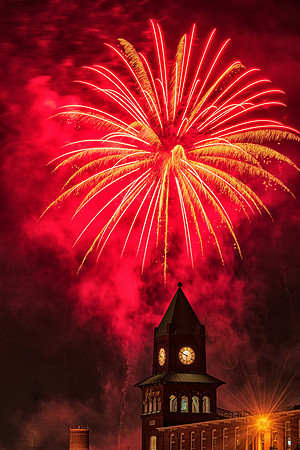 Jefferson Tower, Manchester, NH July 4, 2019