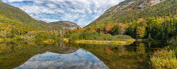 Wiley Pond, Panorama, September 2019
