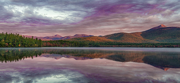 Mt. Chorocua and Chorocua Lake Panorama, September 2019