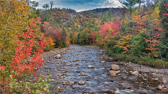 Fall on the Pemi River, White Mountain National Forest, 2019