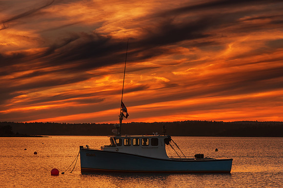 Sunset, St. John, New Brunswick