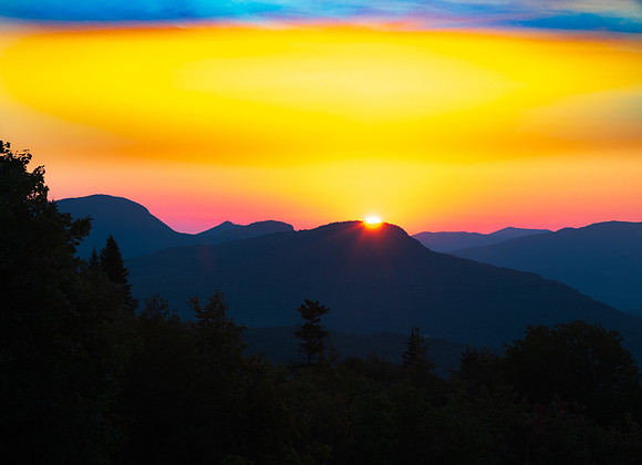 Sunrise White Mountains, New Hampshire