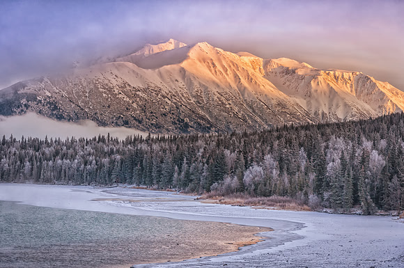 Winter, Cooper Landing, Kenai Pennisula, Alaska
