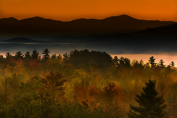 Before the Dawn, Presidential Range, Fall 2016, Sunset Hill, NH