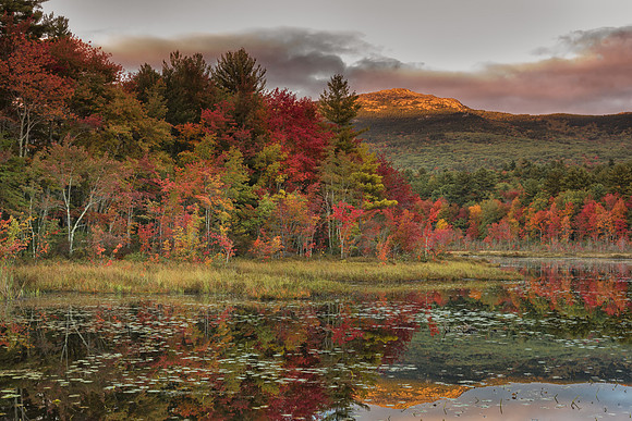 Perkins Pond and Mt. Monadnock, Fall 2016, Jaffrey, NH