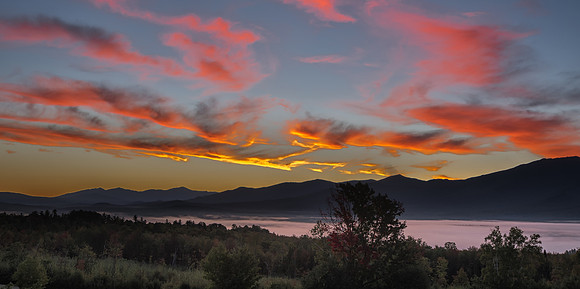 Sunrise, Presidential Range, Sugar Hill, NH 2016