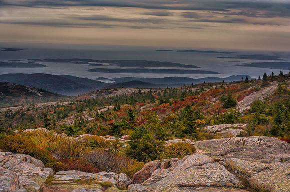 Cadillac Mountain, Acadia National Park, Bar Harbor, Maine